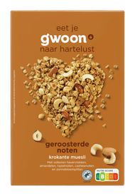 G'woon Premium krokante muesli noten