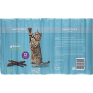 G'woon Kattensnacks sticks zalm 12 stuks