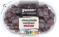 G'woon Chocolade rozijnen melk