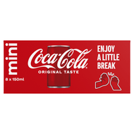 Coca-Cola Regular 8 x 15 cl