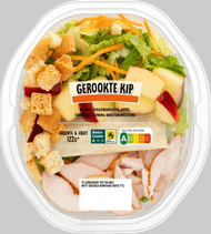 Maaltijdsalade gerookte kip