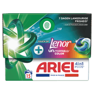 Ariel All-in-1 pods unstop color