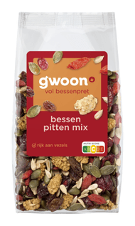 G'woon Ontbijtmix bessen en pitten
