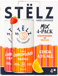 Stelz Hard lemonade strawberry & orange