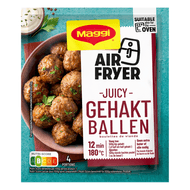 Maggi Kruidenmix airfryer meatballs