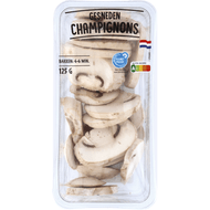 Champignons gesneden wit