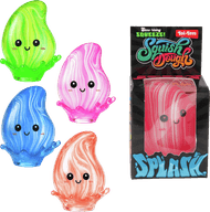 Jelly splash with glitter assorti