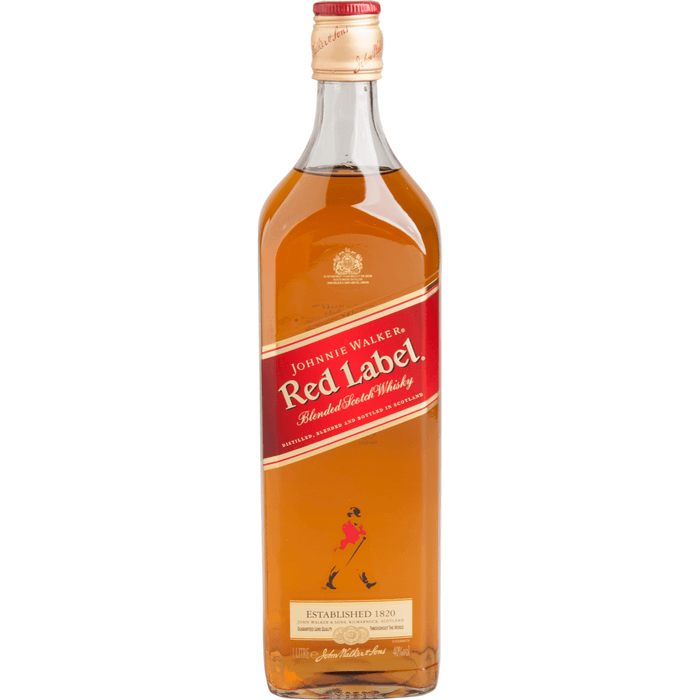 Johnny Walker Whisky Red label 1 liter