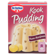 Dr. Oetker Kookpudding rum - rozijnen