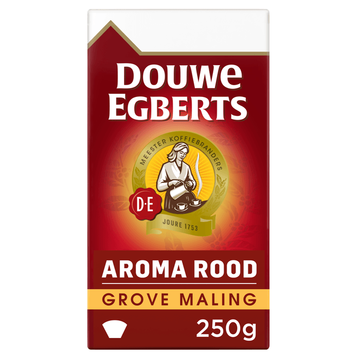 Douwe Egberts Aroma Rood  filterkoffie grove maling