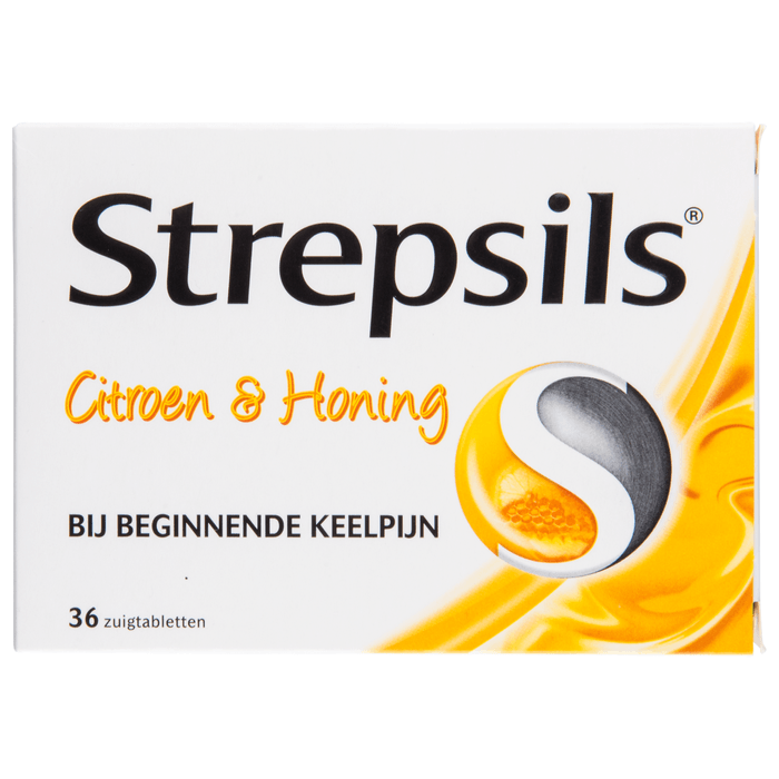 Strepsils Citroen & honing zuigtabletten