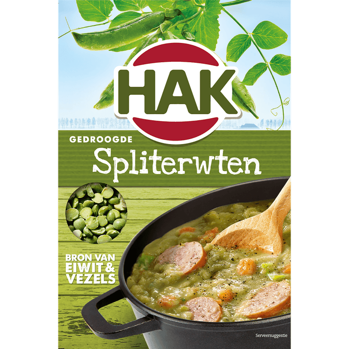 Hak Spliterwten gedroogd