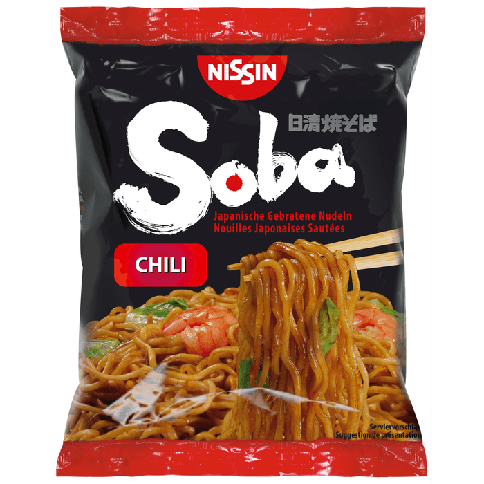 Nissin Soba noodles Chili