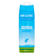 Bar le Duc Mineraalwater koolzuurvrij