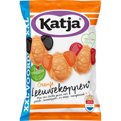 Katja Oranje leeuwekoppen xxl