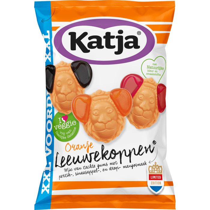 Katja Oranje leeuwekoppen xxl