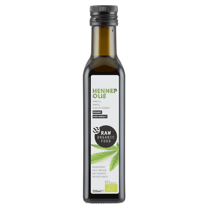 Raw Organic Hennepolie raw
