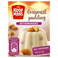 Koopmans Griespudding bitterkoekjes
