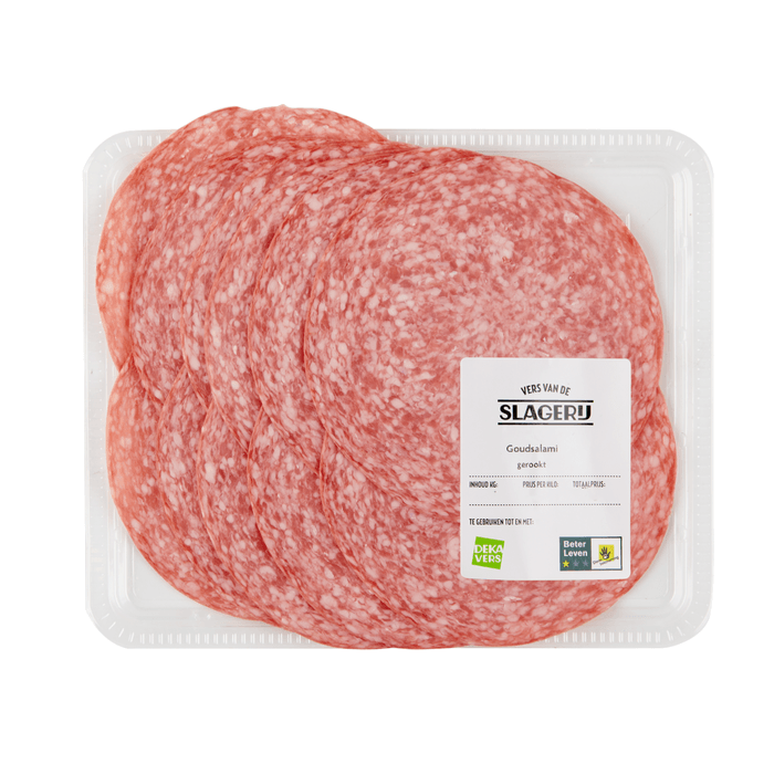 DekaVers Goud salami