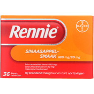 Rennie Kauwtabletten sinaasappel brandend maagzuur-oprispingen