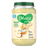Olvarit 8+ Maanden Peer Appel Zuivel