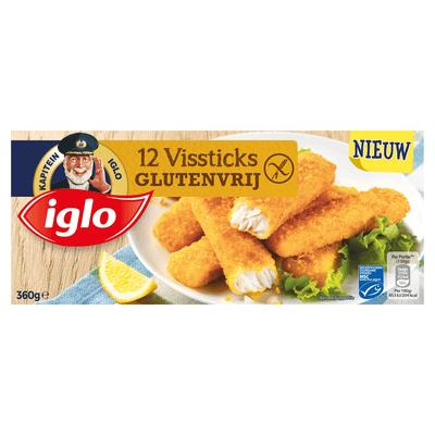 Iglo Vissticks glutenvrij