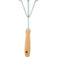 Altijd handig Tuingereedschap hark 3tand