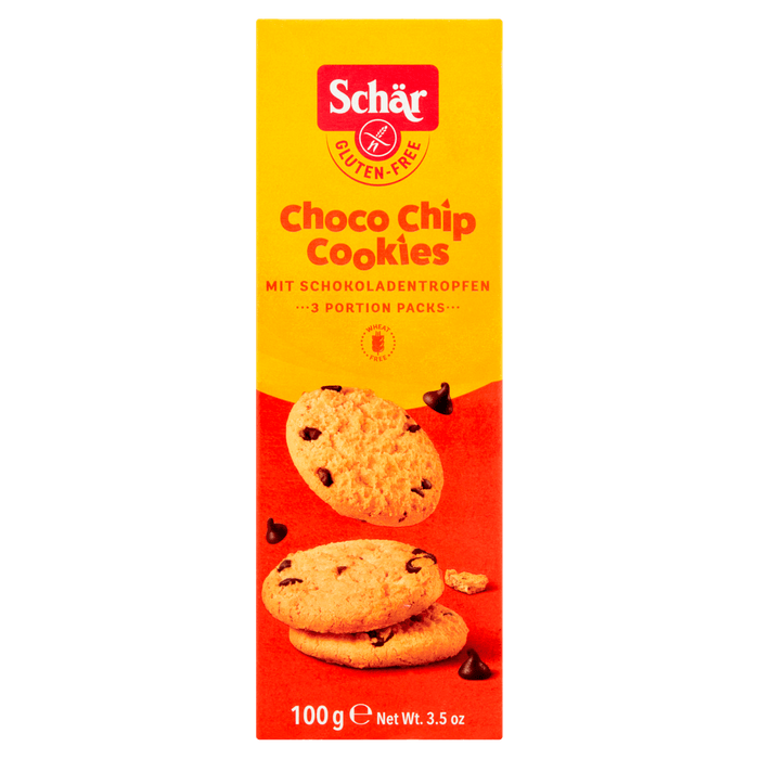 Schär Cookies choco chip glutenvrij