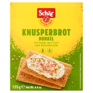 Schär Knackebrood donkerbruin glutenvrij