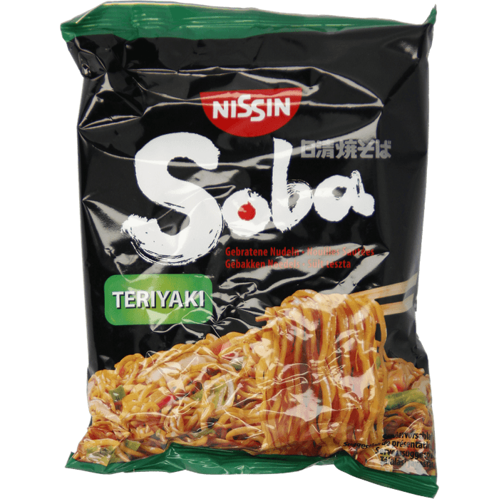 Nissin Soba noodles teriyaki