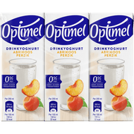 Optimel Langlekker drinkyoghurt perzik abrikoos