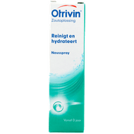 Otrivin Zoutoplossing neusspray bij een verstopte neus