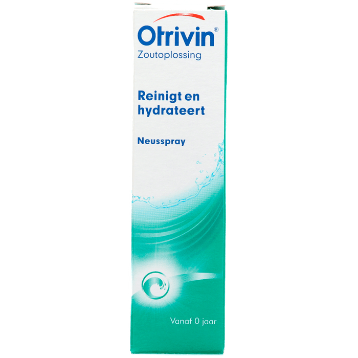 Otrivin Zoutoplossing neusspray bij een verstopte neus
