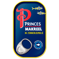 Princes Makreelfilet in zonnebloemolie