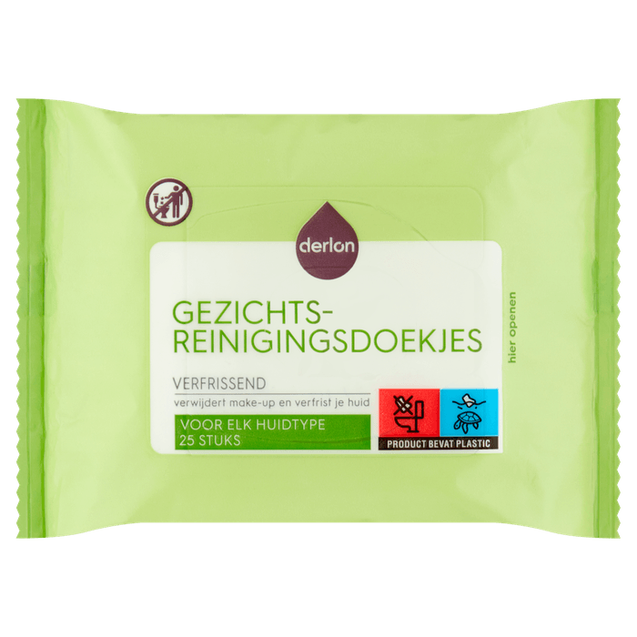 Derlon Gezichtsreinigingsdoekjes normaal