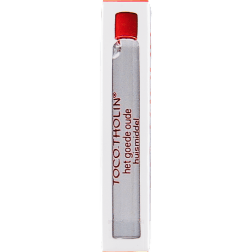 Foto van Toco Tholin Druppels op witte achtergrond