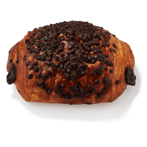 Foto van DekaVers Chocoladebroodje deluxe op witte achtergrond