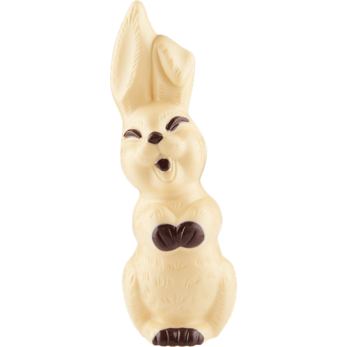 Foto van Le Chocaleur Lachhaas klein wit op witte achtergrond