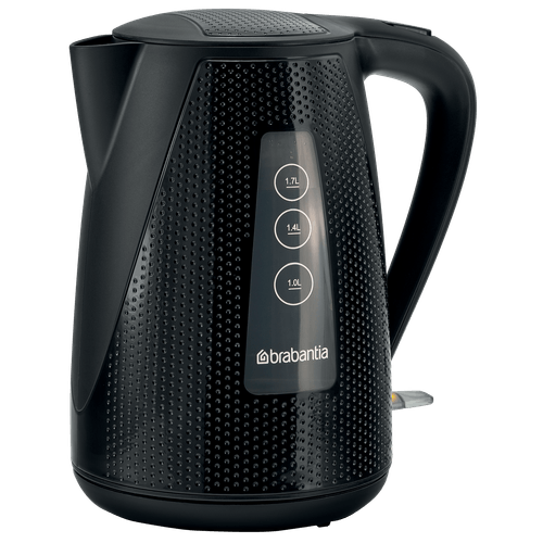 Foto van Brabantia Waterkoker zwart op witte achtergrond