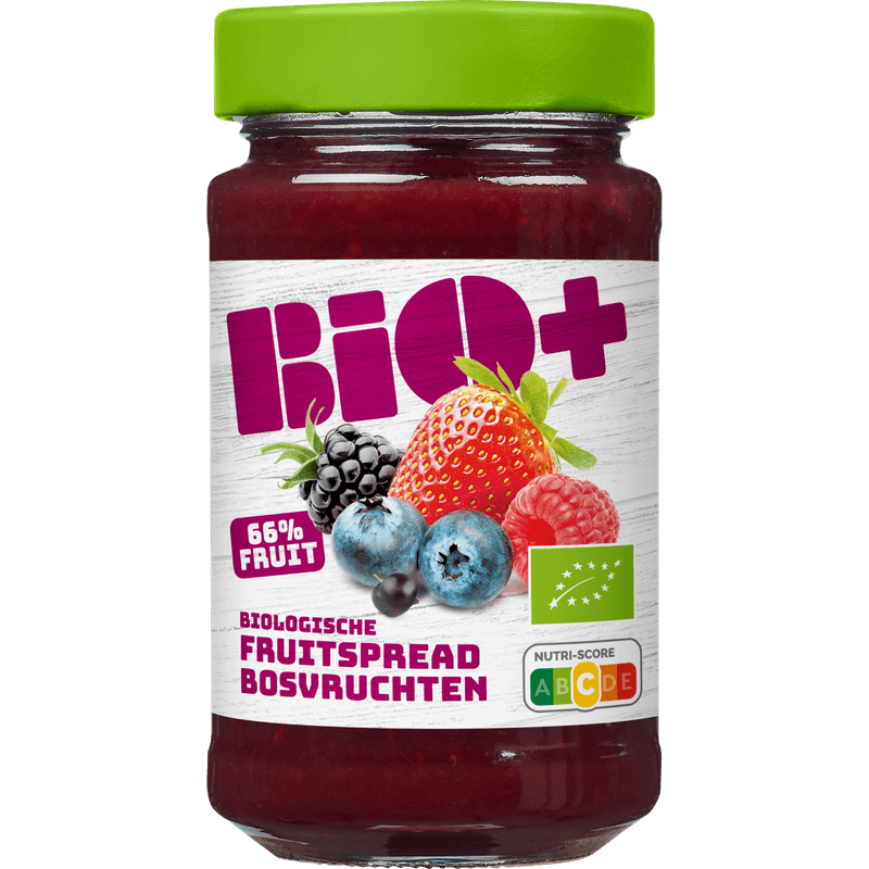 BIO+ Bosvruchten Fruitspread
