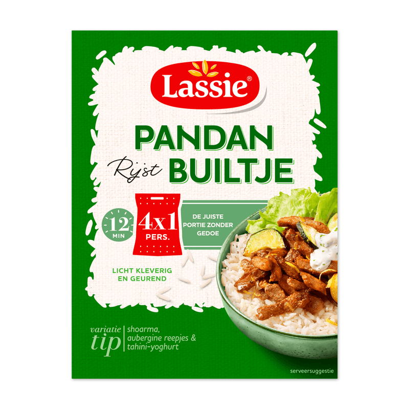 Lassie Pandan rijst builtje