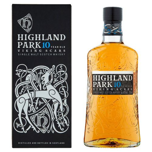 Foto van Highland Whisky 10 years op witte achtergrond