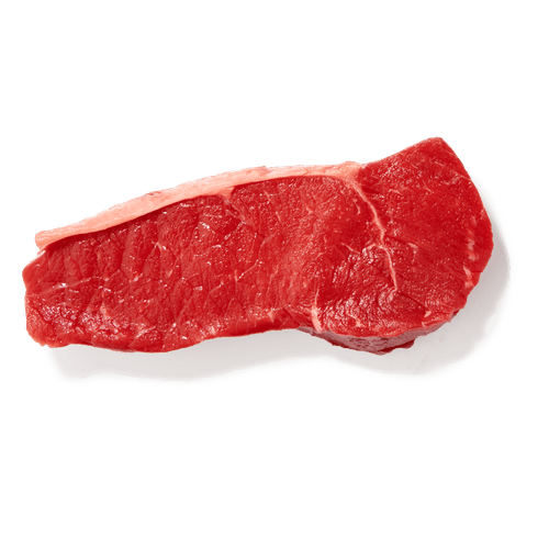Foto van DekaVers Entrecote op witte achtergrond