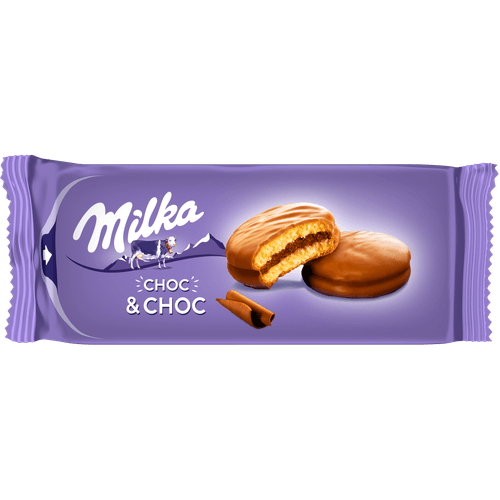 Foto van Milka Choc & choc op witte achtergrond