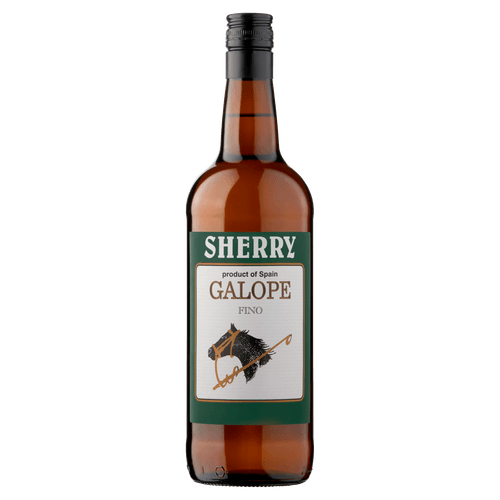 Foto van Galope Sherry fino dry op witte achtergrond
