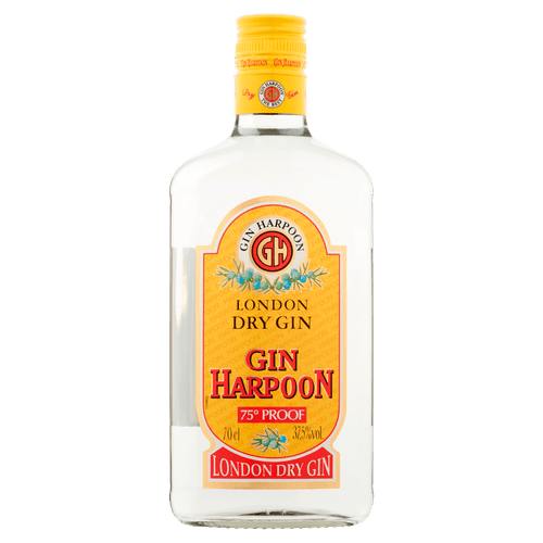 Foto van Harpoon Gin op witte achtergrond