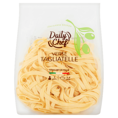 Foto van Daily Chef Tagliatelle naturel op witte achtergrond