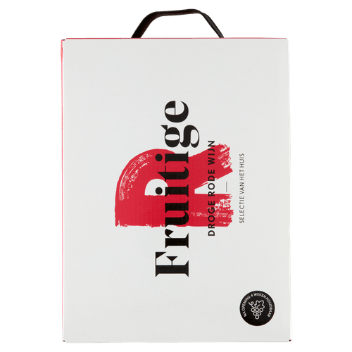 Foto van Fancylabel Huiswijn rood bag in box op witte achtergrond