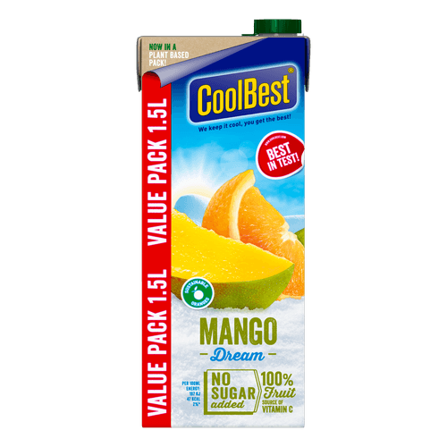 Foto van CoolBest Mango dream voordeelpak op witte achtergrond