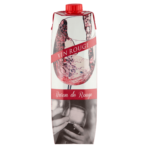 Foto van Baron de Rouge Rood op witte achtergrond